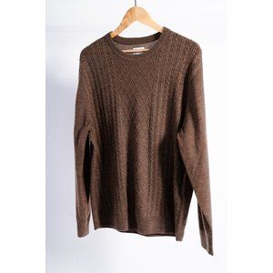 VINTAGE DOCKERS BROWN CREW NECK